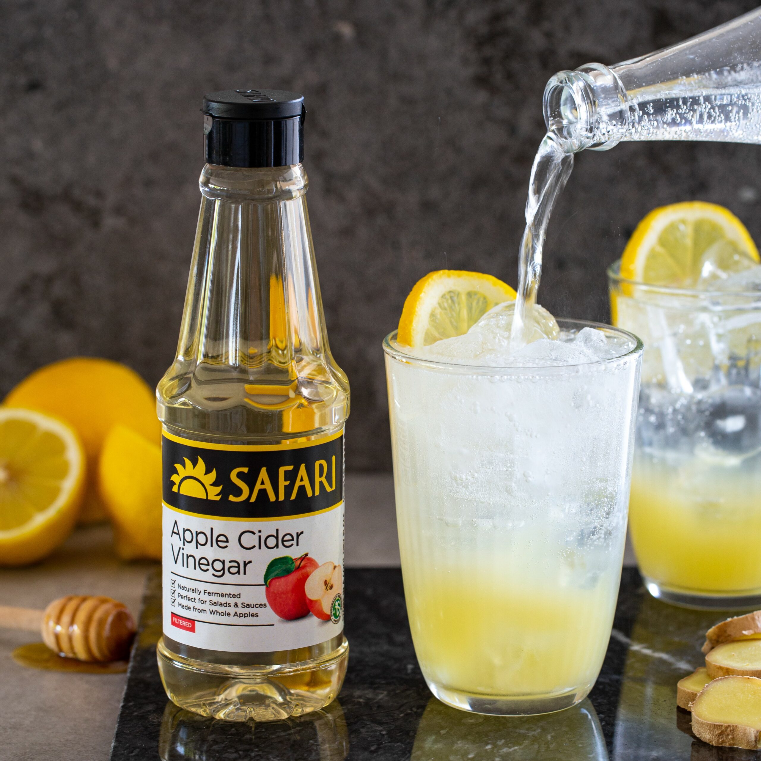 Apple cider vinegar health spritzer