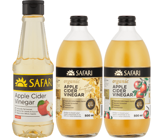 SAFARI Apple Cider Vinegar range