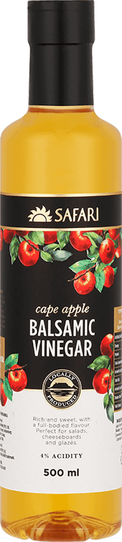 SAFARI Cape Apple Balsamic Vinegar bottle