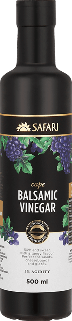 SAFARI Cape Balsamic Vinegar bottle