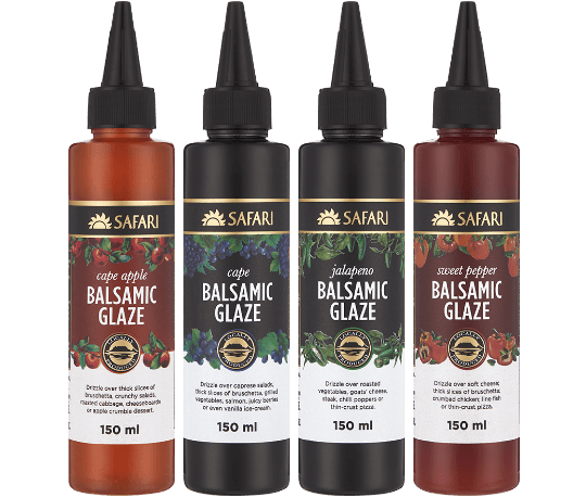 SAFARI Balsamic Glaze range